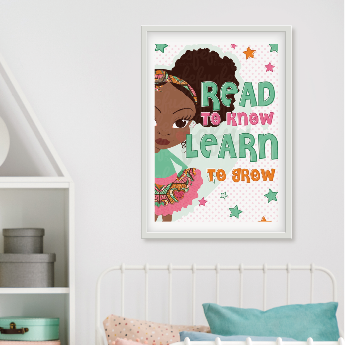 Deja - Power Puff Girl - Read To Know Wall | Fefus Designs