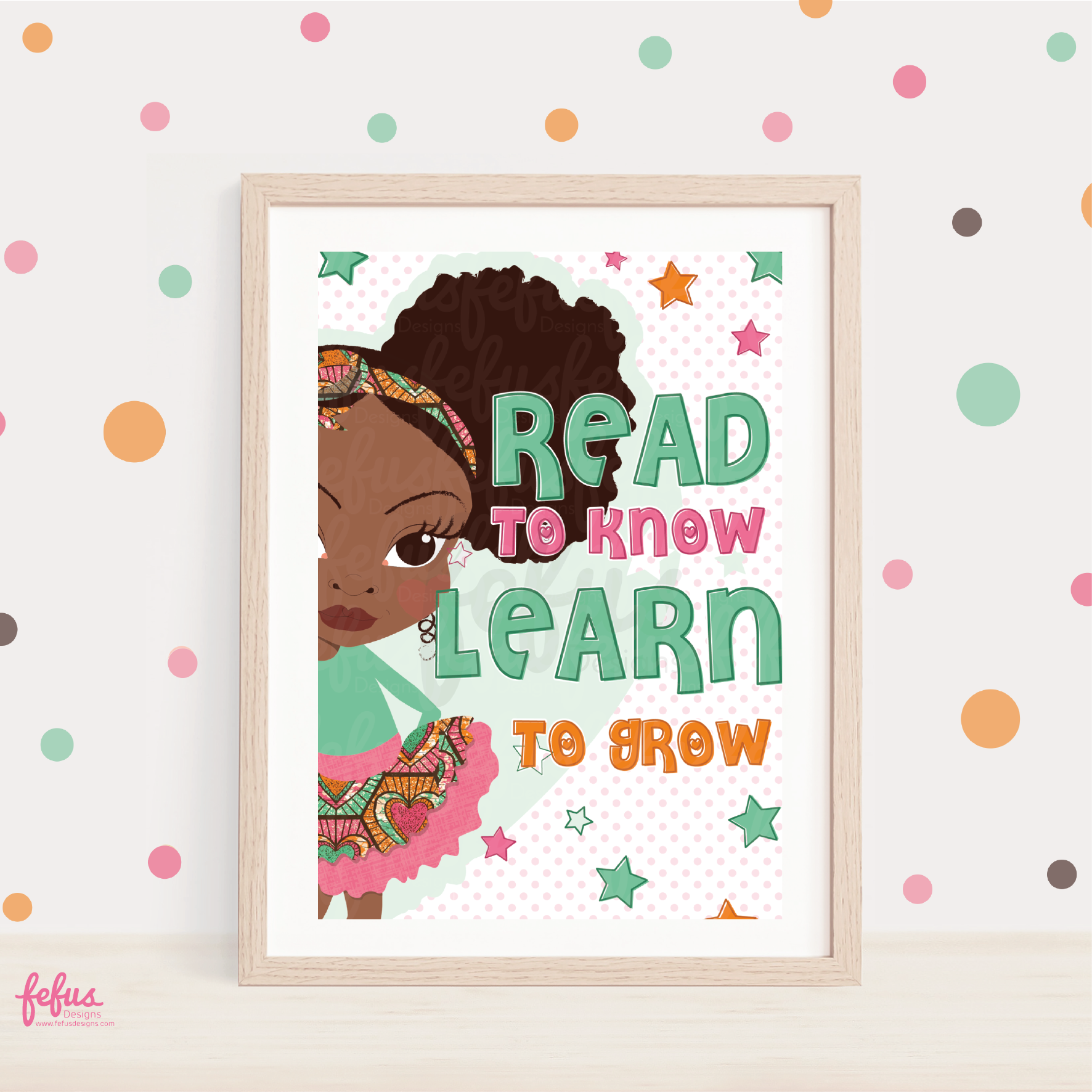 Deja - Power Puff Girl - Read To Know Wall | Fefus Designs