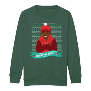 Black Boy Christmas Sweatshirt – Holiday Jumper | Fefus Designs