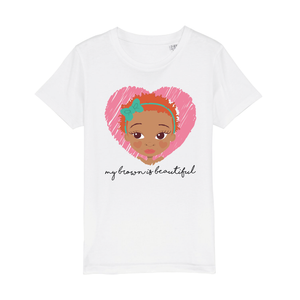 MY BROWN IS GINGER GIRLS TEE | Fefus Designs