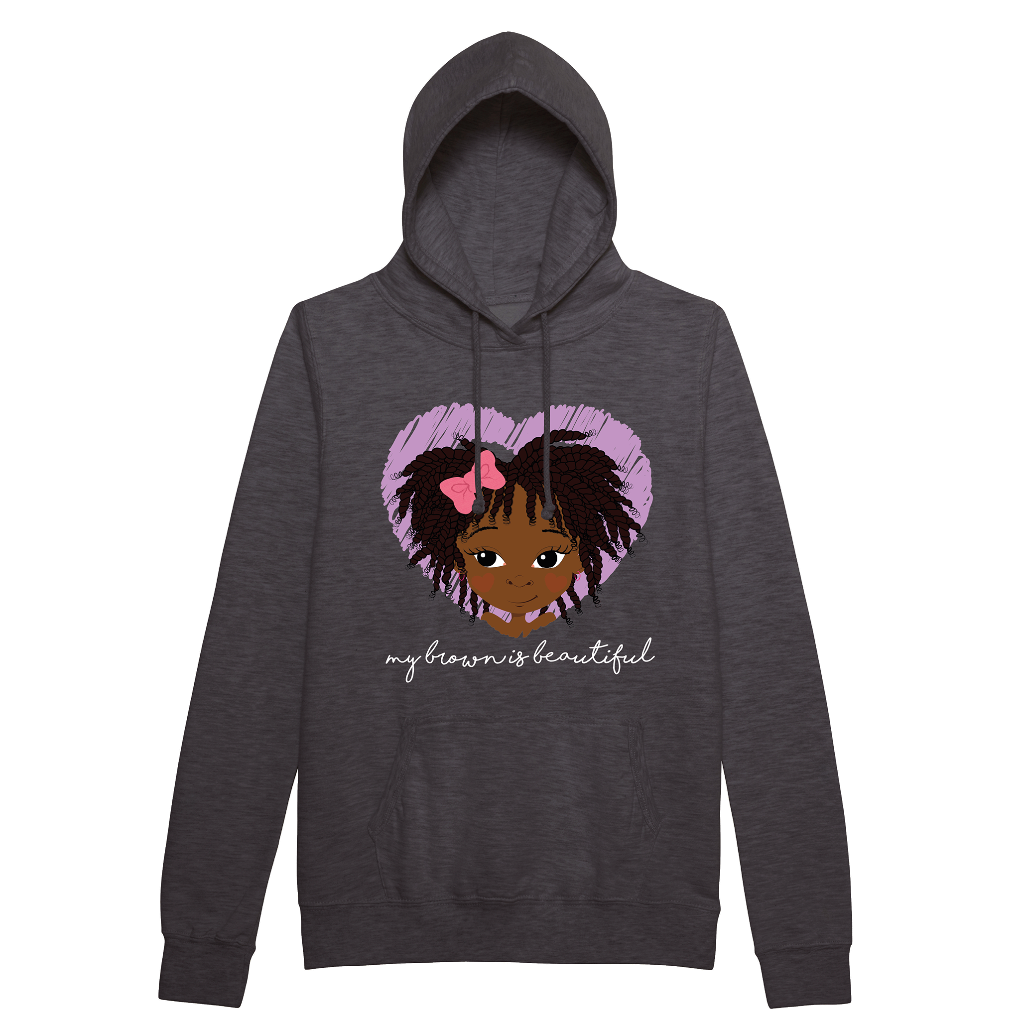 Zehra - My Brown is twist Adults Hoodie | Fefus Designs