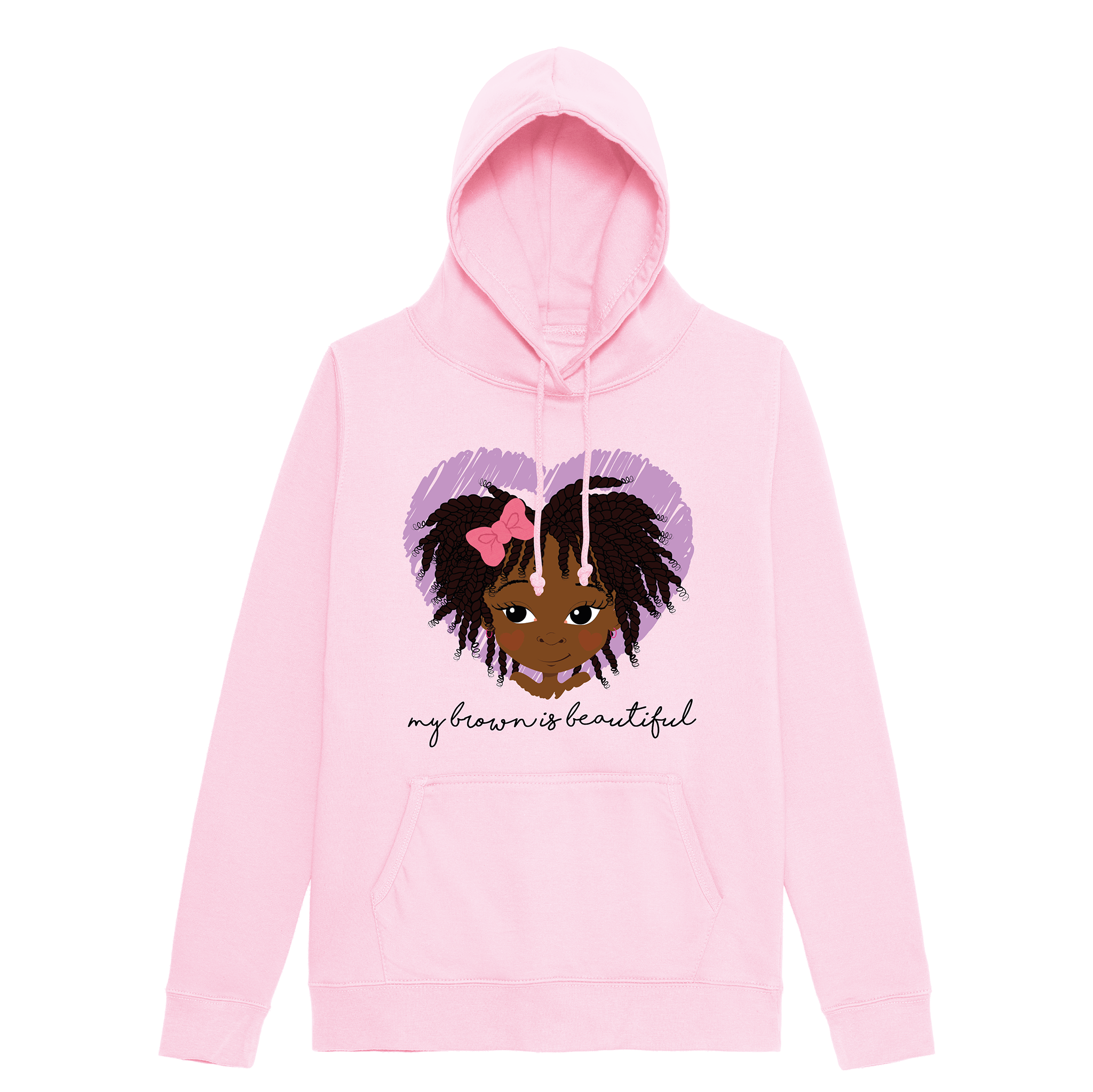 Zehra - My Brown is twist Adults Hoodie | Fefus Designs