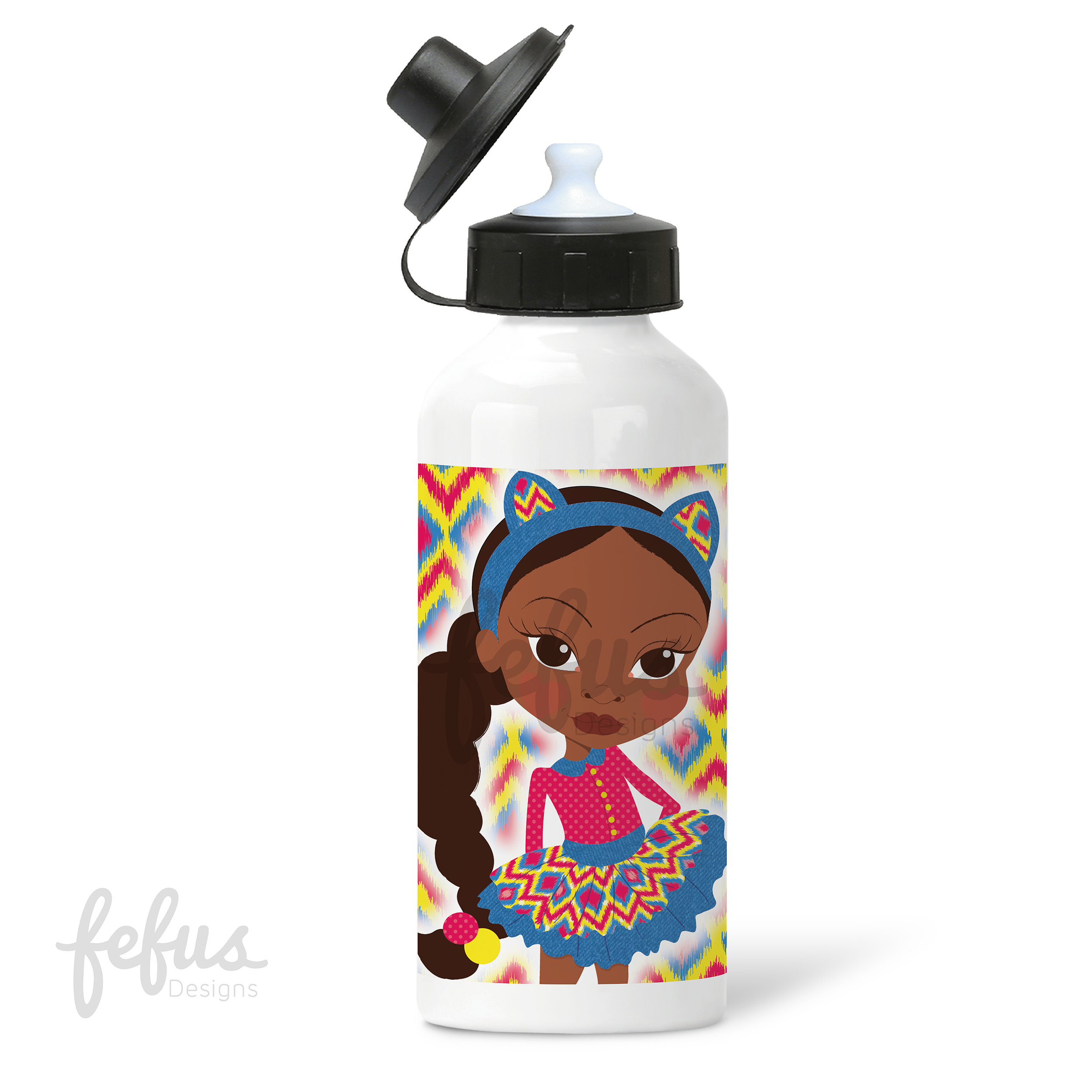 Fashionista Aluminium Water Bottle | Fefus Designs