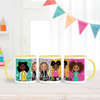Melanin Girl Magic Ceramic Mug | Empowering Girls Gift | Girls Birthday & Christmas Present