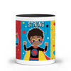 Melanin Boy Magic Mug | Superhero Gift for Boys | Unique Birthday & Christmas Gift | Fefus Designs