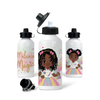 Ariyonna Melanin Girl Magic Black Fairy Water Bottle | Empowering Aluminium Hydration | Fefus Designs