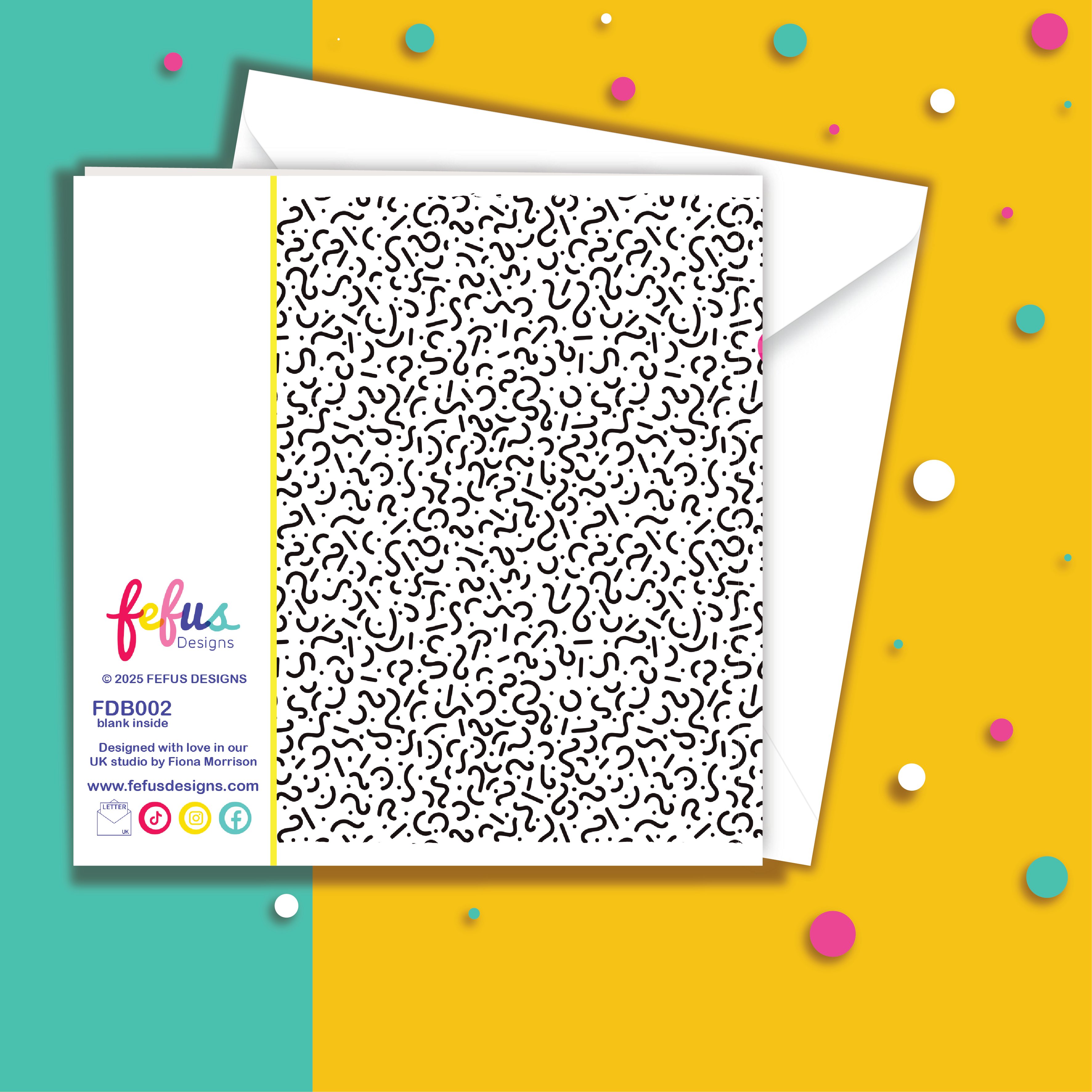 Mixed Race Girl 8th Birthday Card – Eight Today Affirmation | Fefus Designs