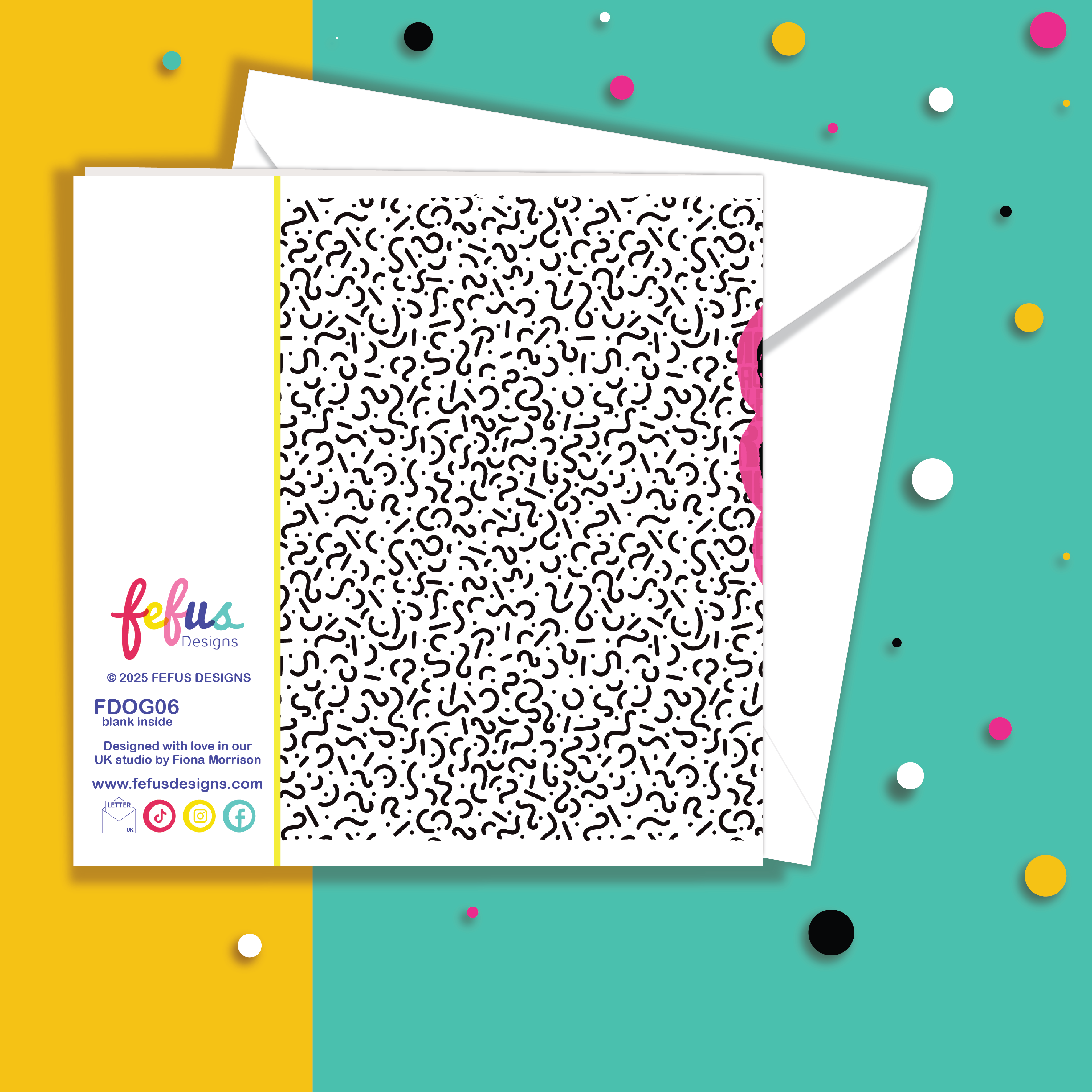 Black Girl 9th Birthday Card – Afro Pigtails Affirmation | Fefus Designs