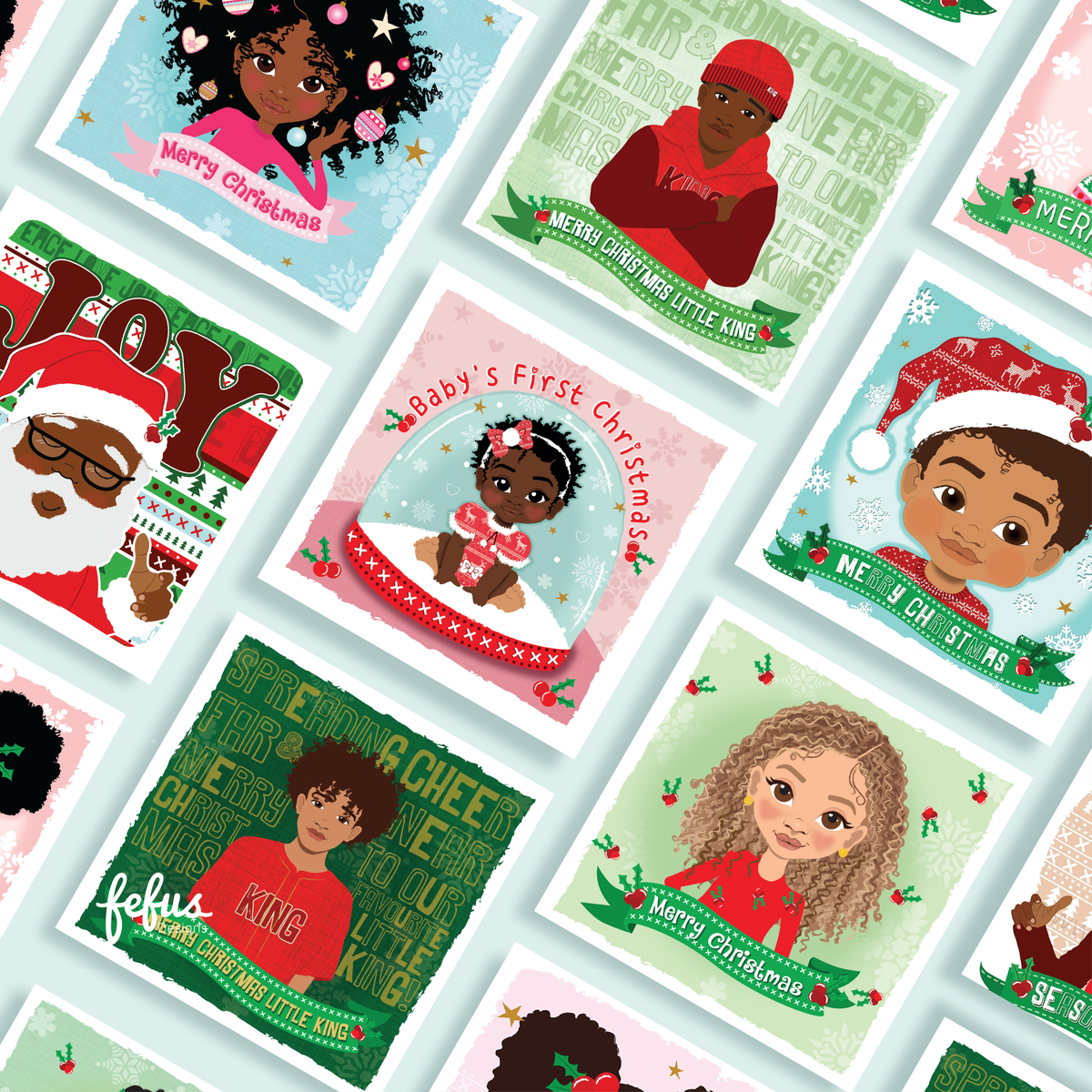 Supporting festive product image from Fefus Designs.