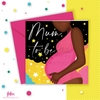 Mum To Be Greetings Card for Diverse Parents-to-Be | Congratulations & Encouragement Card