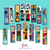 Kyrese - Football Today A Reader - Black Boys Bookmarks | Fefus designs