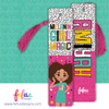 Girls Personalised Melanin Magic Bookmark | Fefus designs