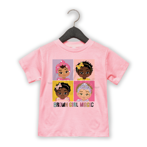 Brown Girl Magic T-shirt - FDG30 | Fefus Designs