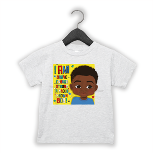 Black Boy Affirmation T-shirt - FDB32 | Fefus Designs