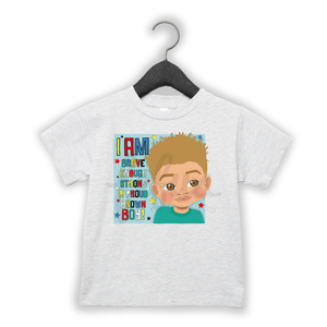Mixed Race Boy Affirmation T-shirt - FDB36 | Fefus Designs