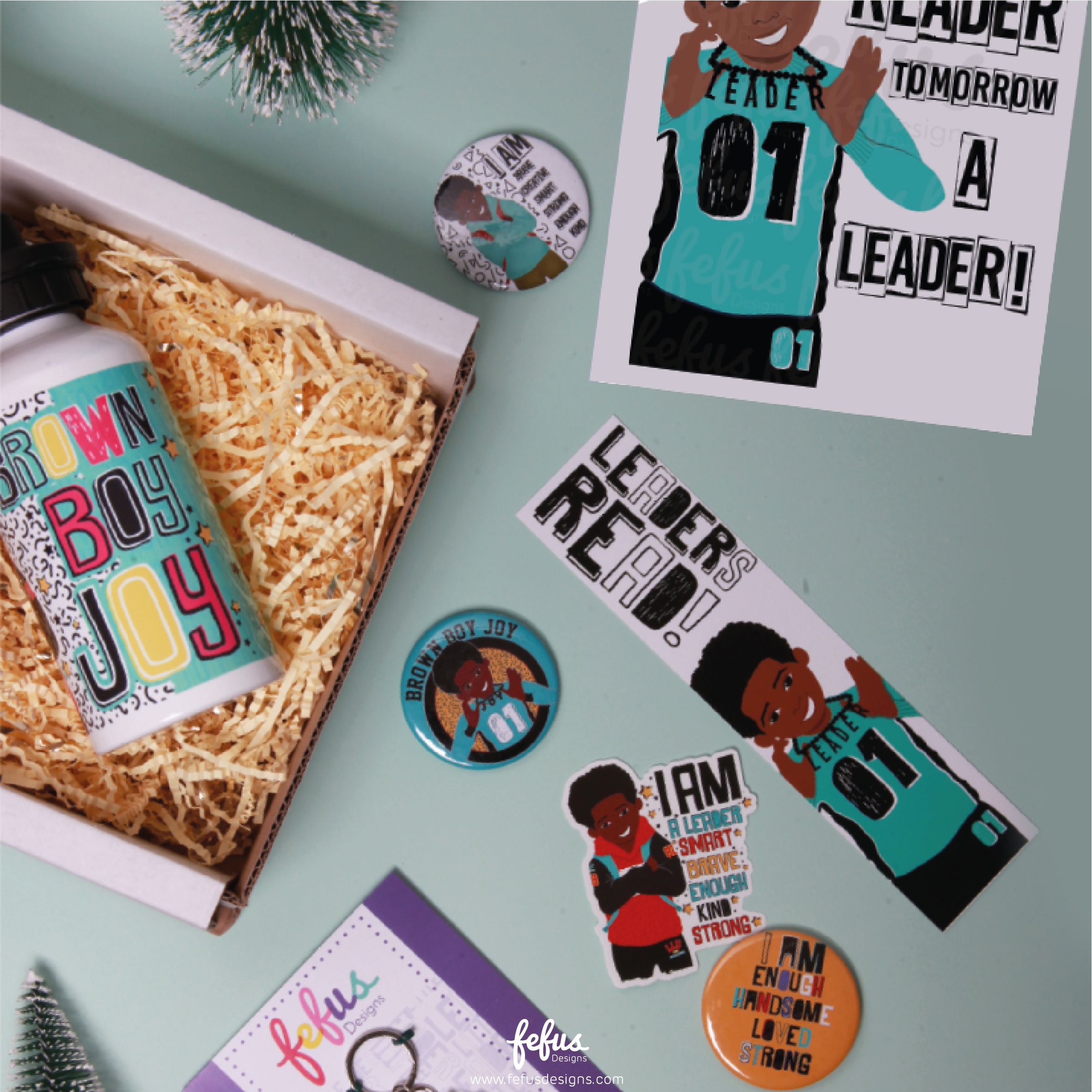 Jamal - Christmas box | Fefus Designs