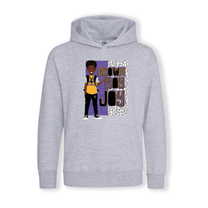 Jamir - BROWN OLDER BOY JOY HOODIE