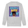 Ekon - BROWN BOY JOY SQ Sweatshirt | Fefus Designs