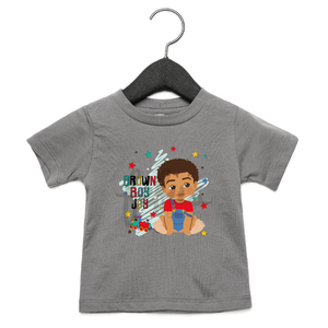 Brown Baby Boys T-shirt - FDB33 | Fefus Designs