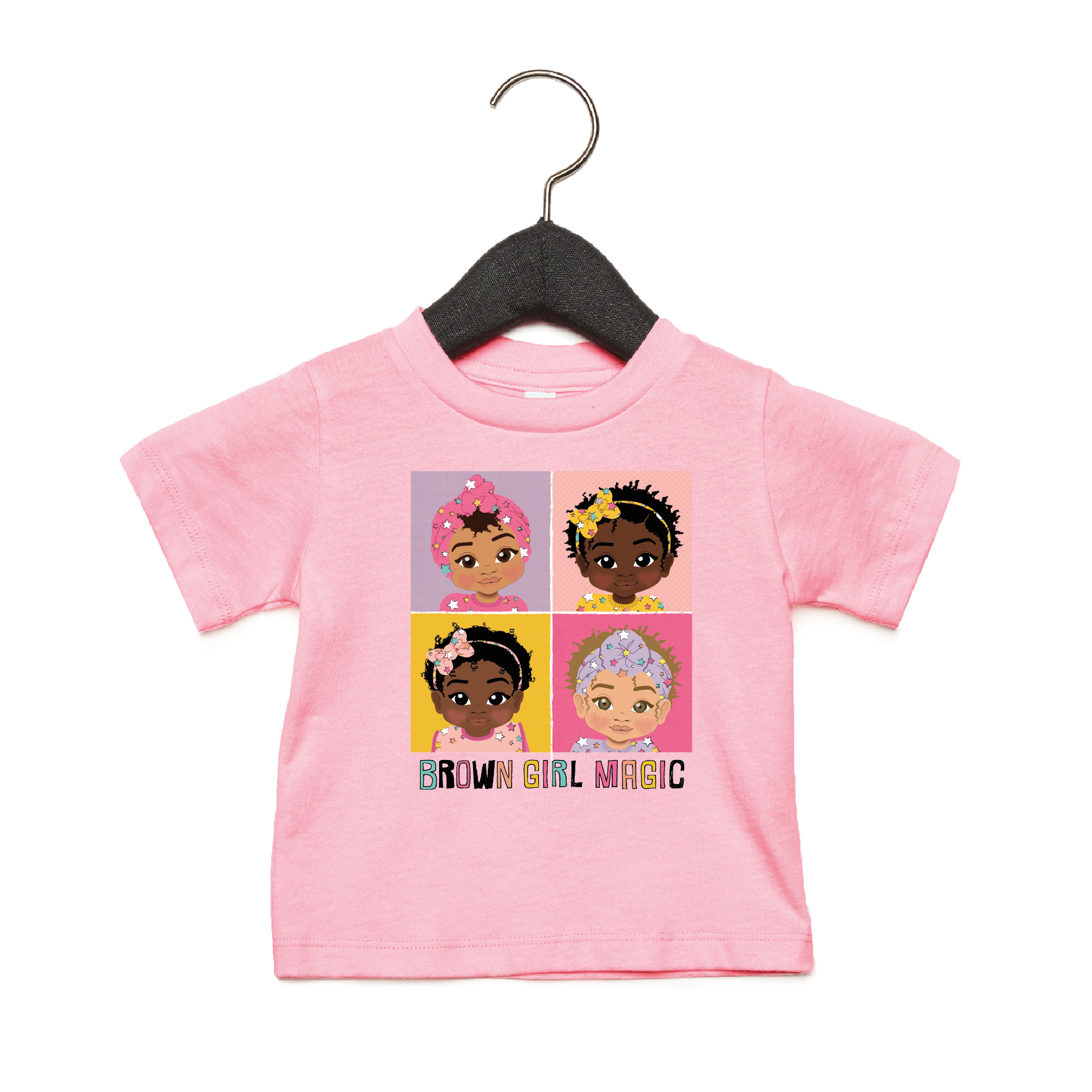 Brown Girl Magic Baby T-shirt - FDG30 | Fefus Designs