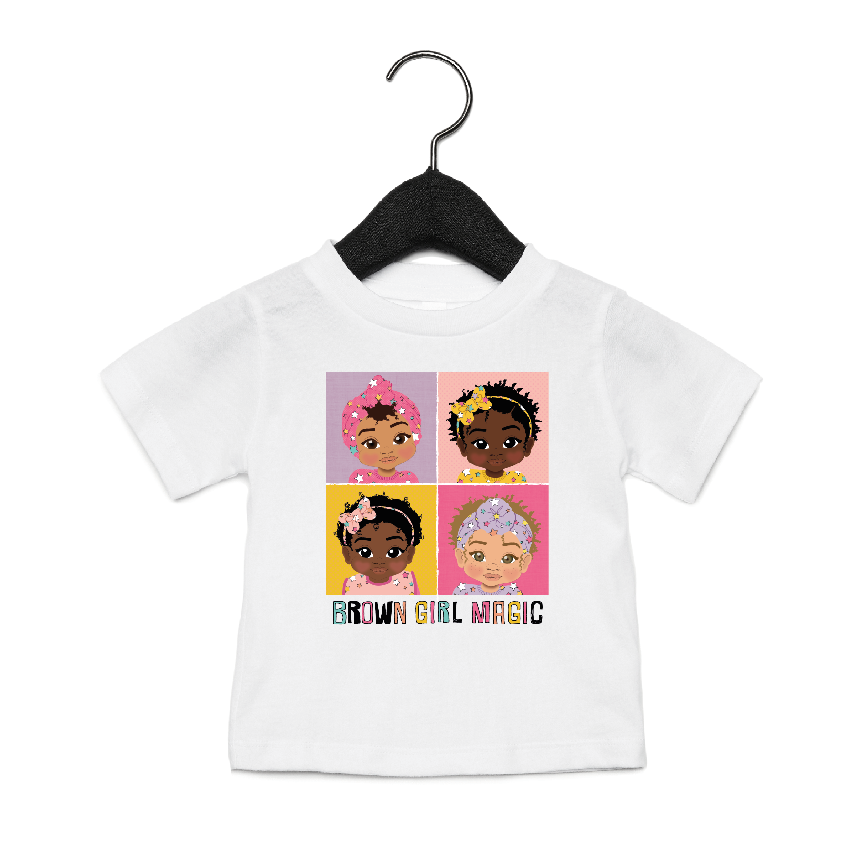 Brown Girl Magic Baby T-shirt - FDG30 | Fefus Designs