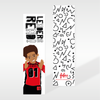 Load image into Gallery viewer, Niles - Leaders Read - Black Boys Bookmarks | Fefus designs