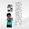 Load image into Gallery viewer, Jamal - Leaders Read - Black Boys Bookmarks | Fefus designs