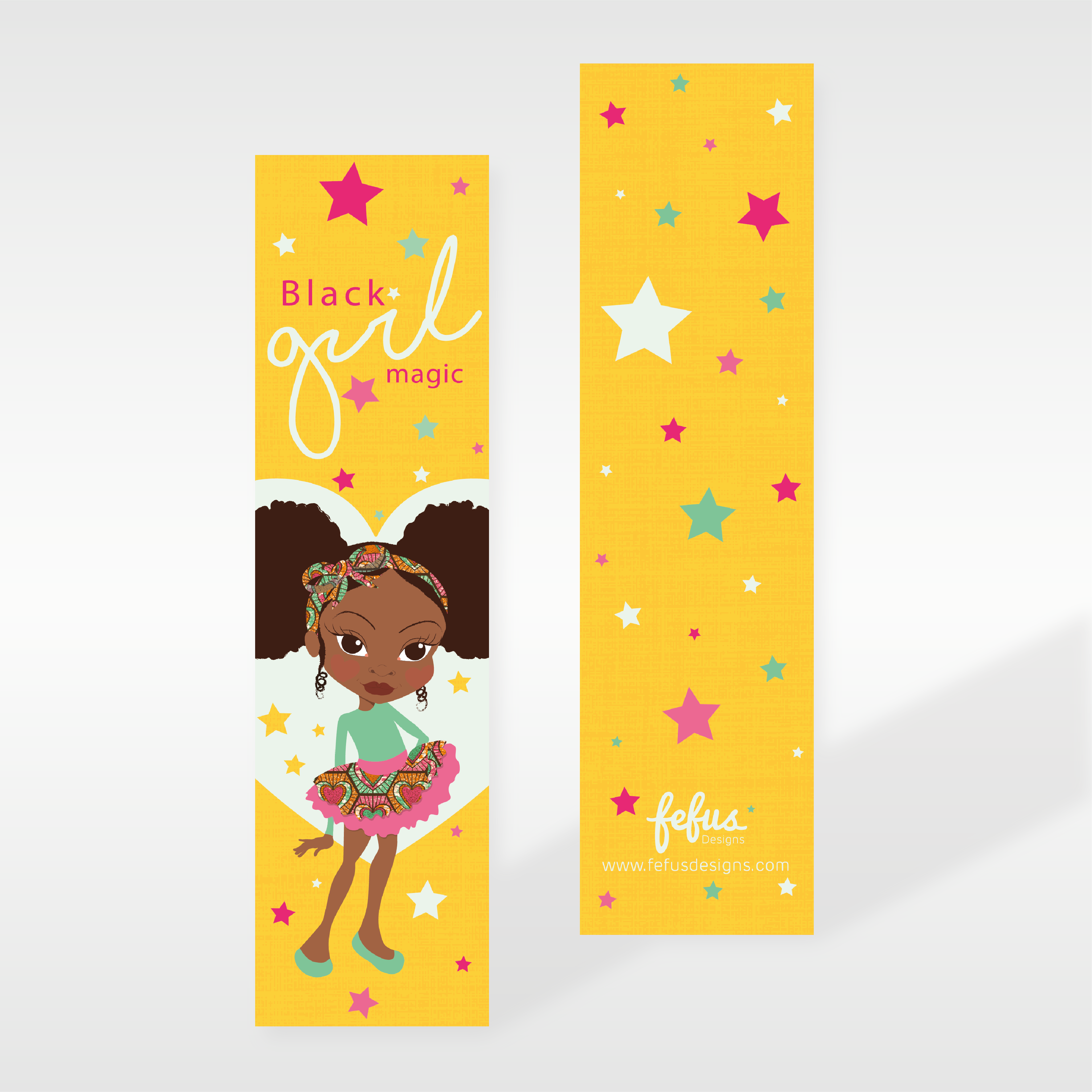 Deja - Black Girl Magic - Black Girls Bookmarks | Fefus designs