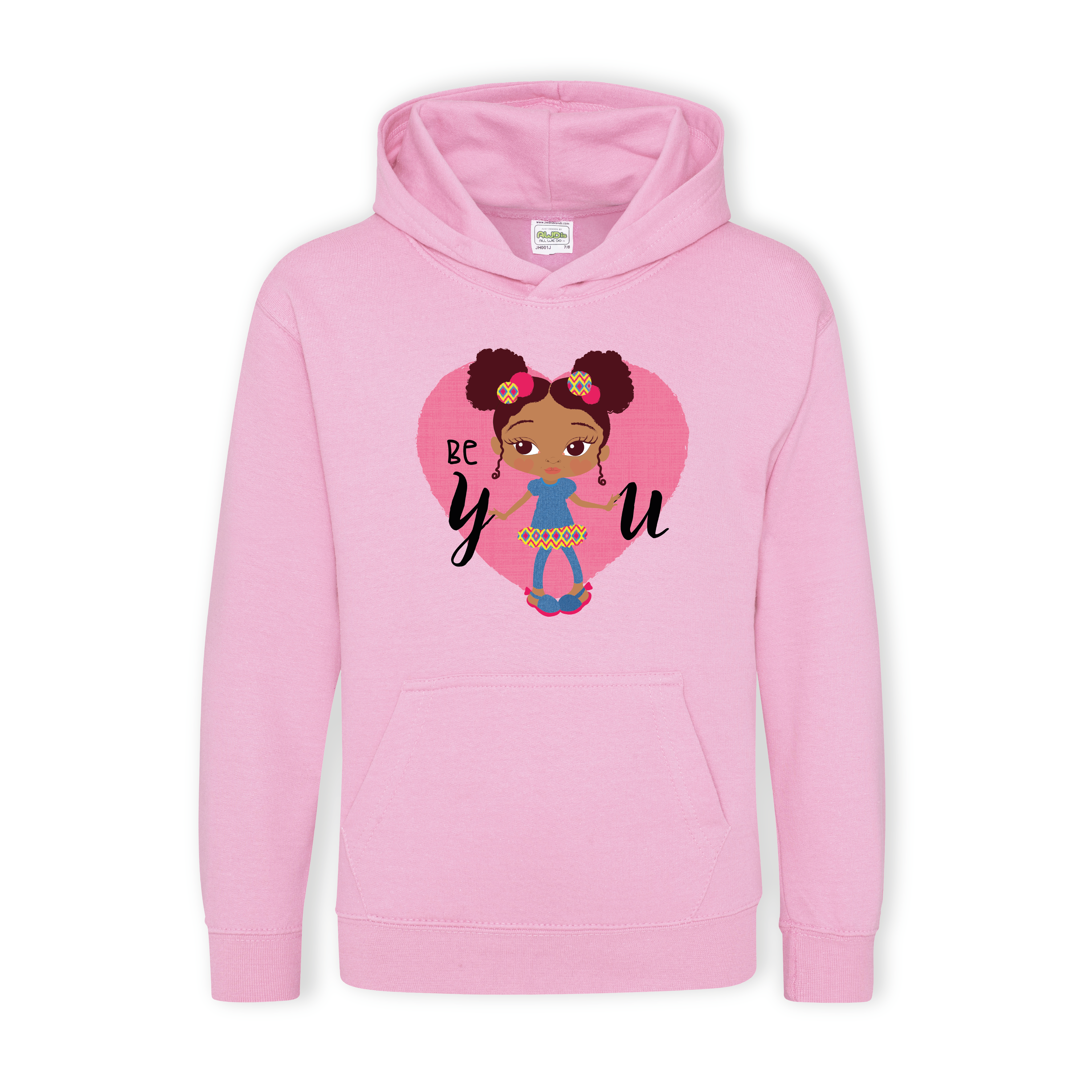 Little Fashionista Puff Girls Hoodie Fefus Designs