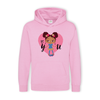 Load image into Gallery viewer, Little Fashionista Puff Girls Hoodie | Fefus Designs