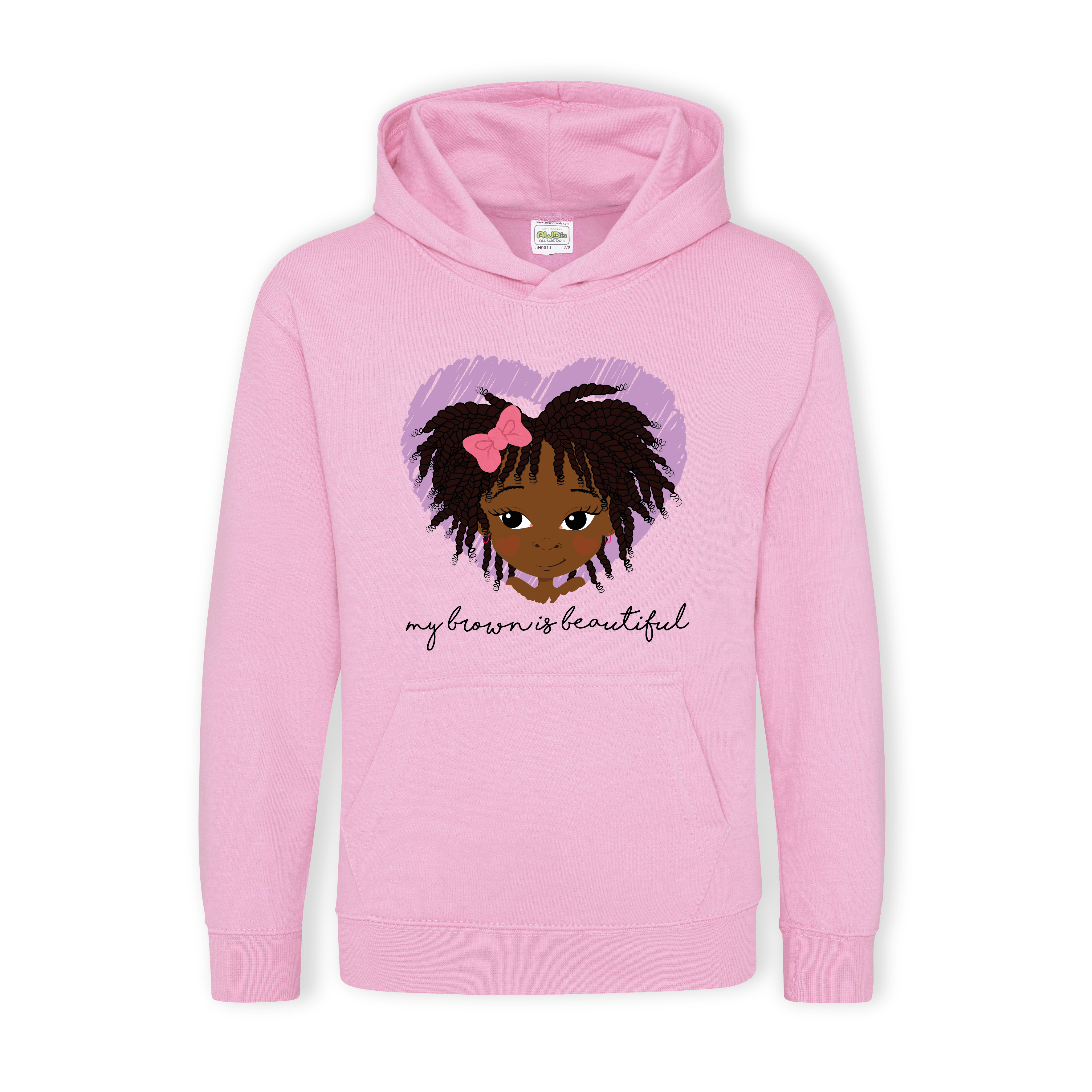 Zehra - BE YOU Twist girl Hoodie | Fefus Designs