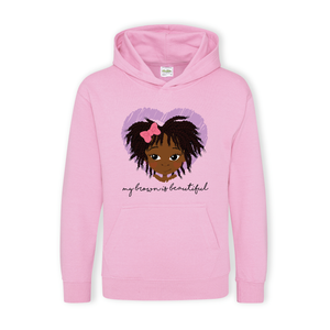 Zehra - BE YOU Twist girl Hoodie | Fefus Designs