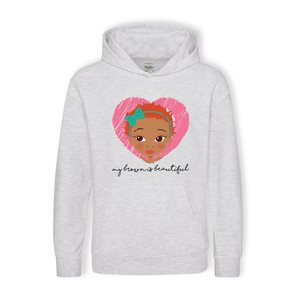 My Brown Is Ginger Girl Hoodie | Fefus Designs