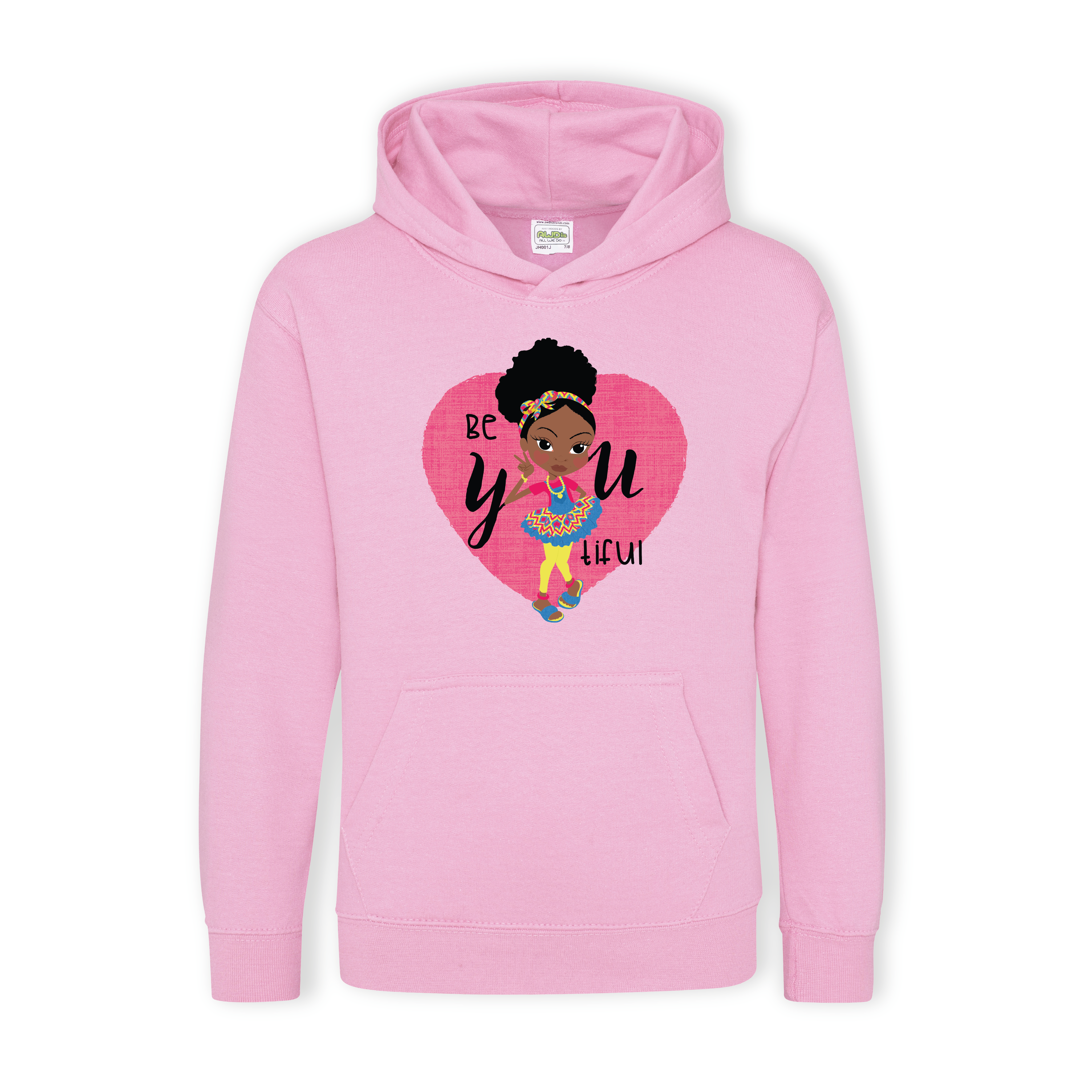 Fashionista Puff Girls Hoodie | Fefus Designs