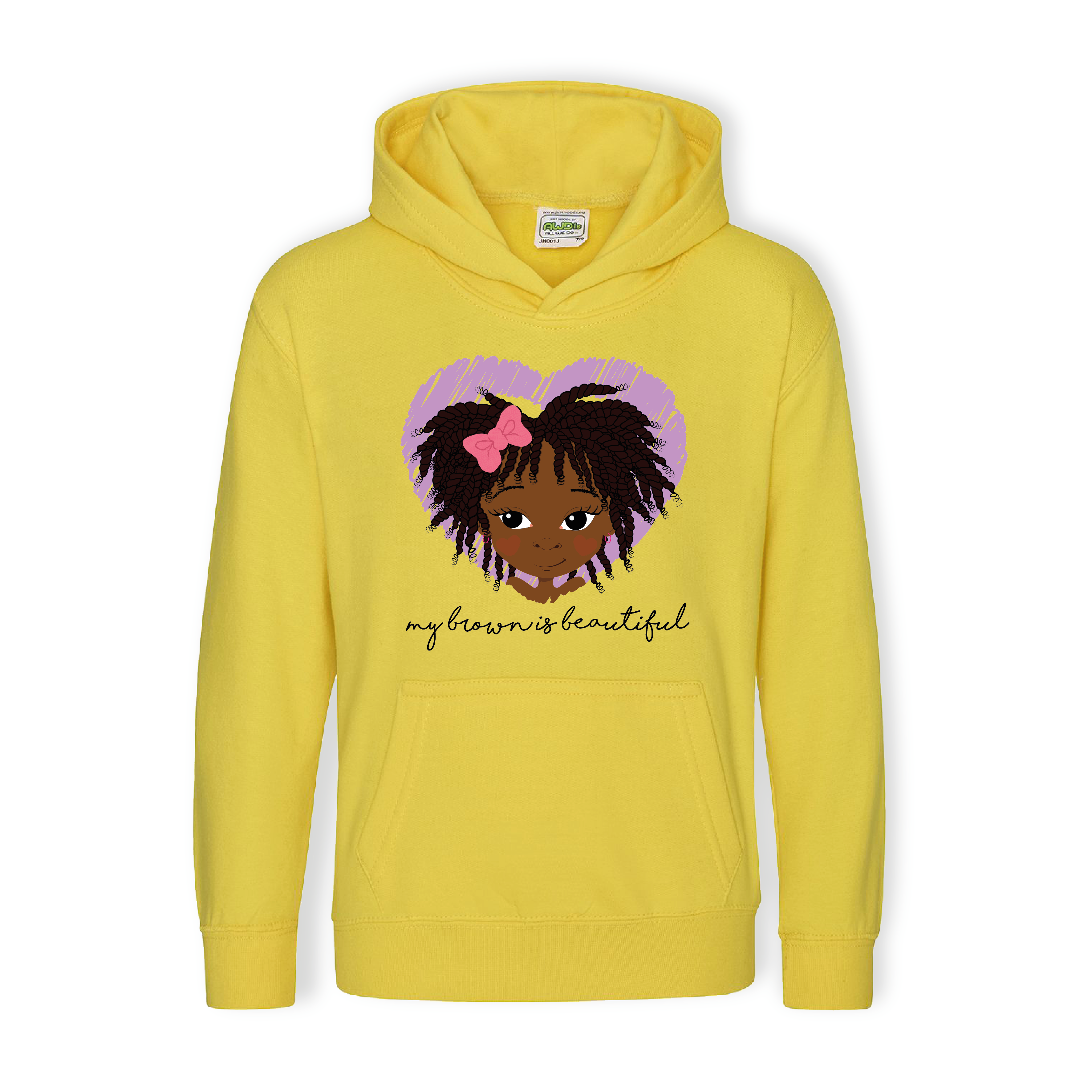 Zehra - BE YOU Twist girl Hoodie | Fefus Designs