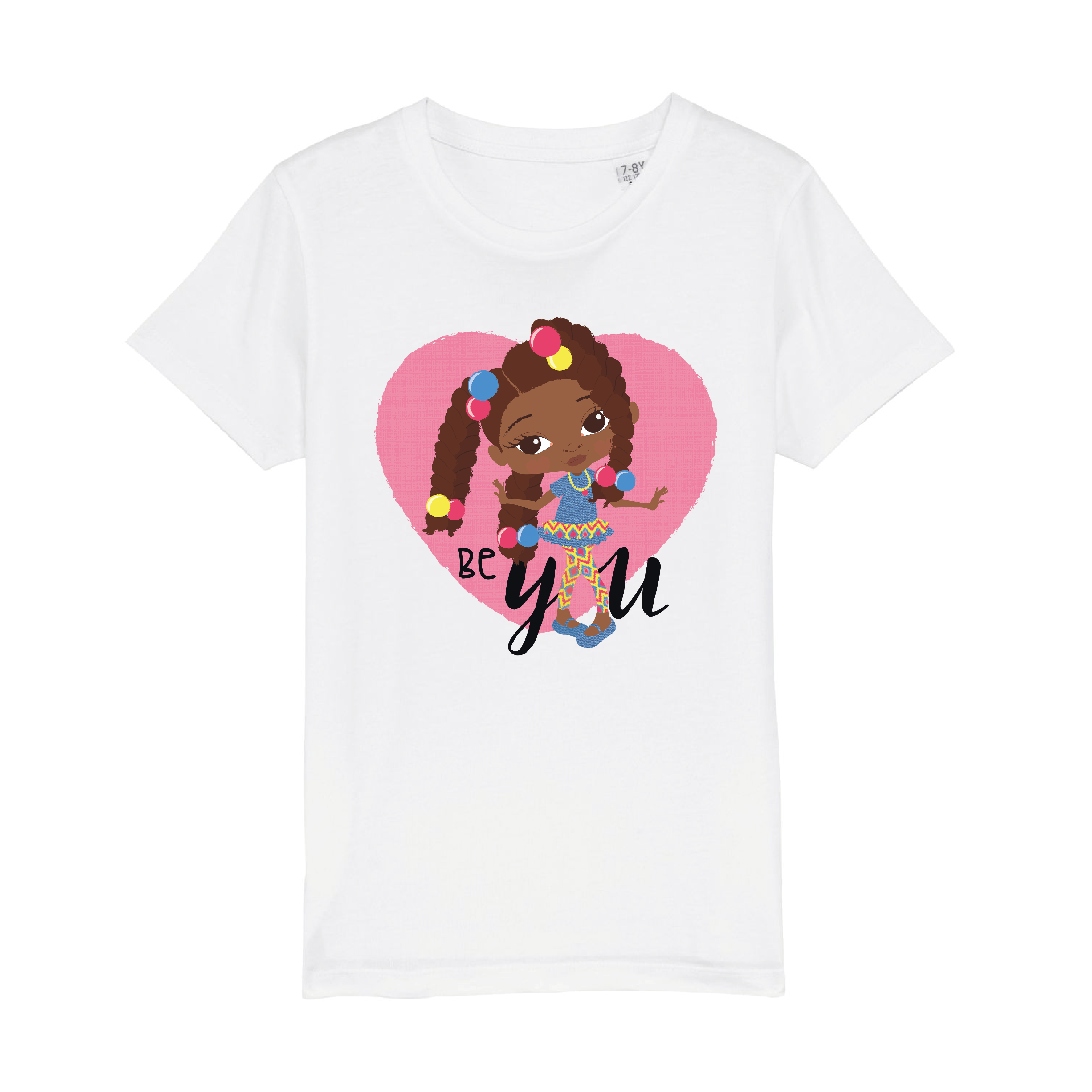 Reine - BE YOU Big Twist Girl - Girls T-shirt | Fefus Designs