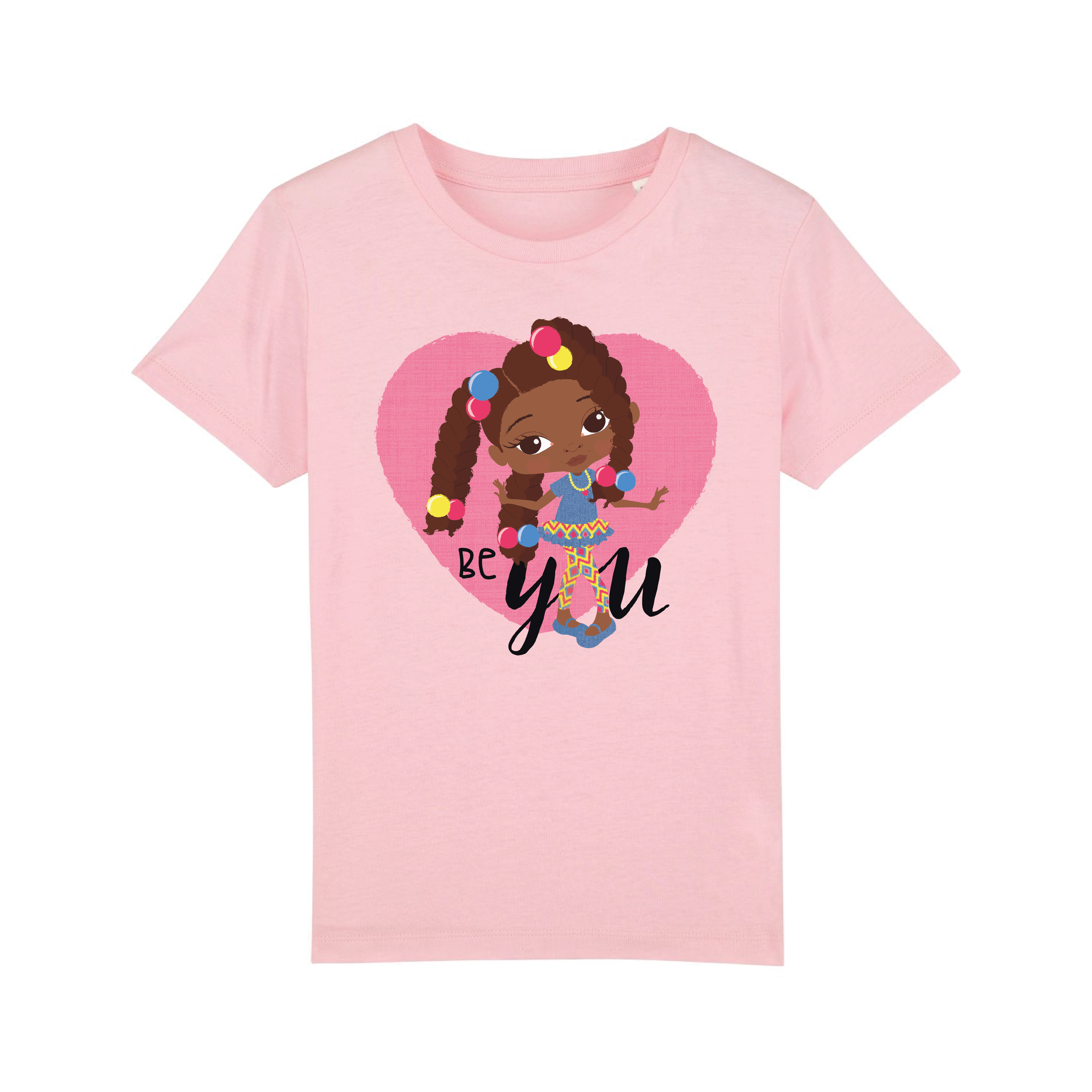 Reine - BE YOU Big Twist Girl - Girls T-shirt | Fefus Designs