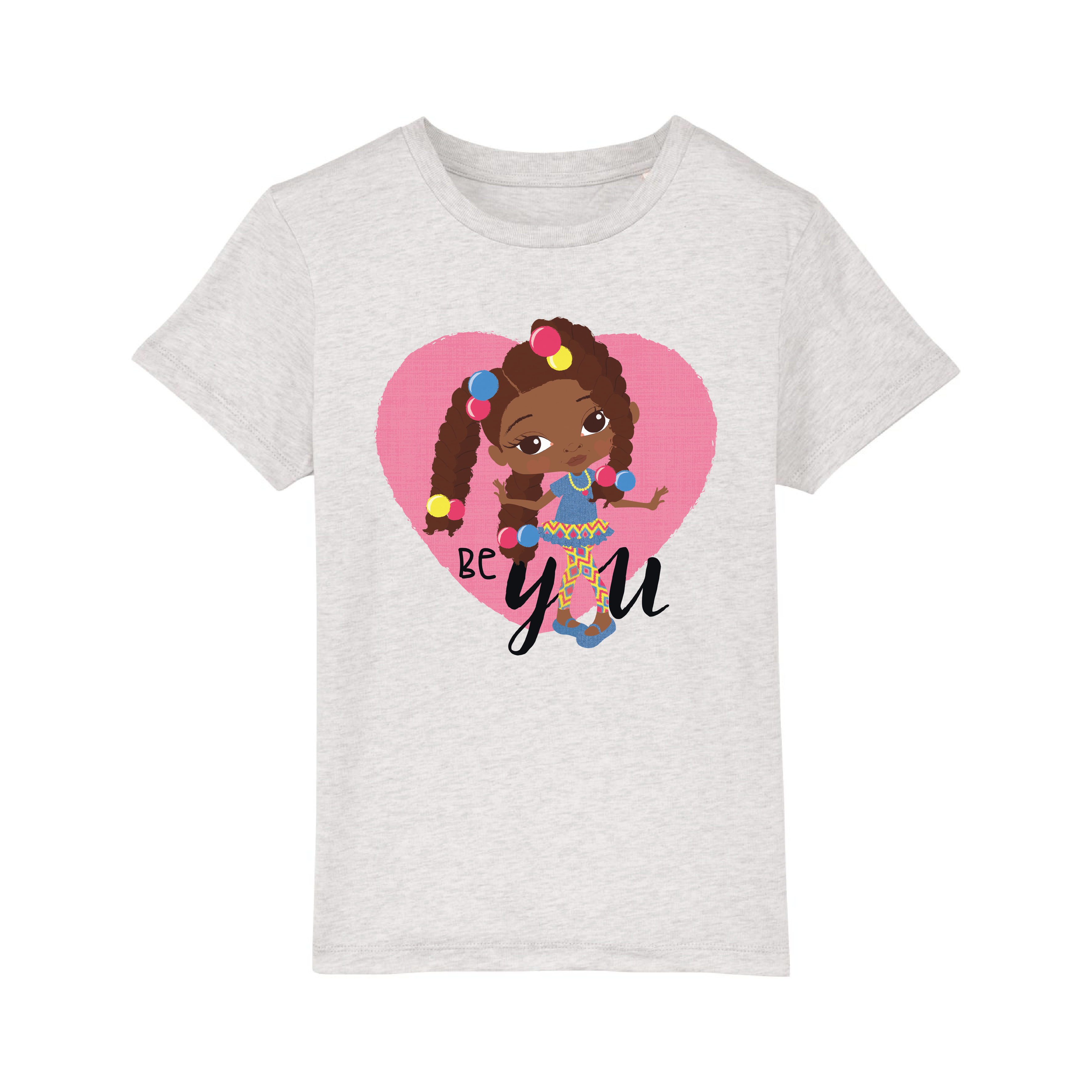 Reine - BE YOU Big Twist Girl - Girls T-shirt | Fefus Designs