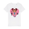 Load image into Gallery viewer, LIL FASHIONISTA PUFFS GIRLS TEE | Fefus Designs