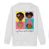 Load image into Gallery viewer, 4 Brown Girls Sweatshirt | Fefus Designs
