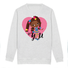 Reine - BE YOU Big Twist Girl - Sweatshirt | Fefus Designs