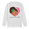 Load image into Gallery viewer, My Brown Is Side Ponytail Girl Sweatshirt | Fefus Designs