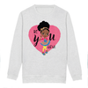 Fashionista Puff Girls Sweatshirt | Fefus Designs