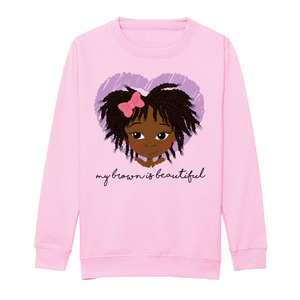 Zehra - BE YOU Twist girl Sweatshirt | Fefus Designs