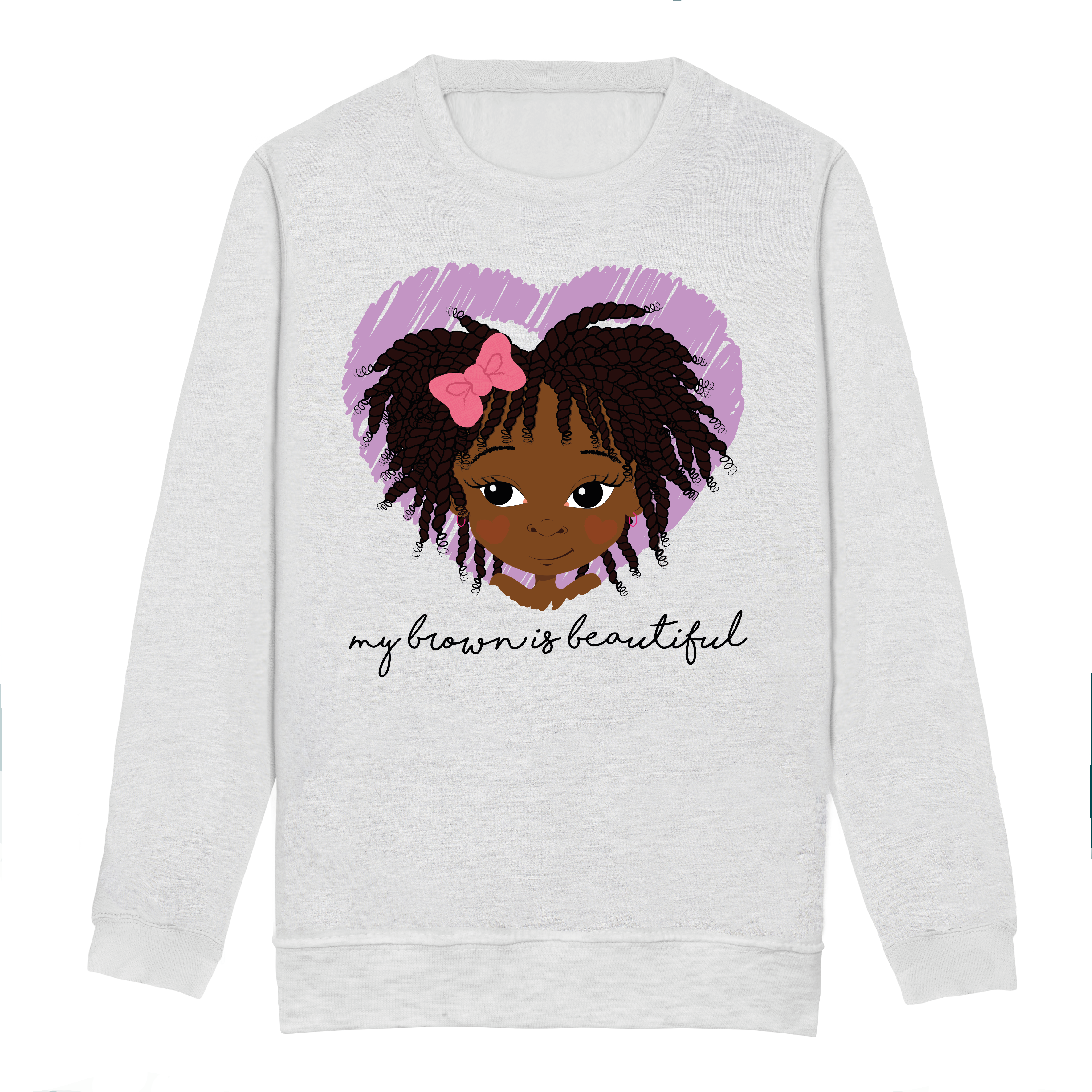 Zehra - BE YOU Twist girl Sweatshirt | Fefus Designs