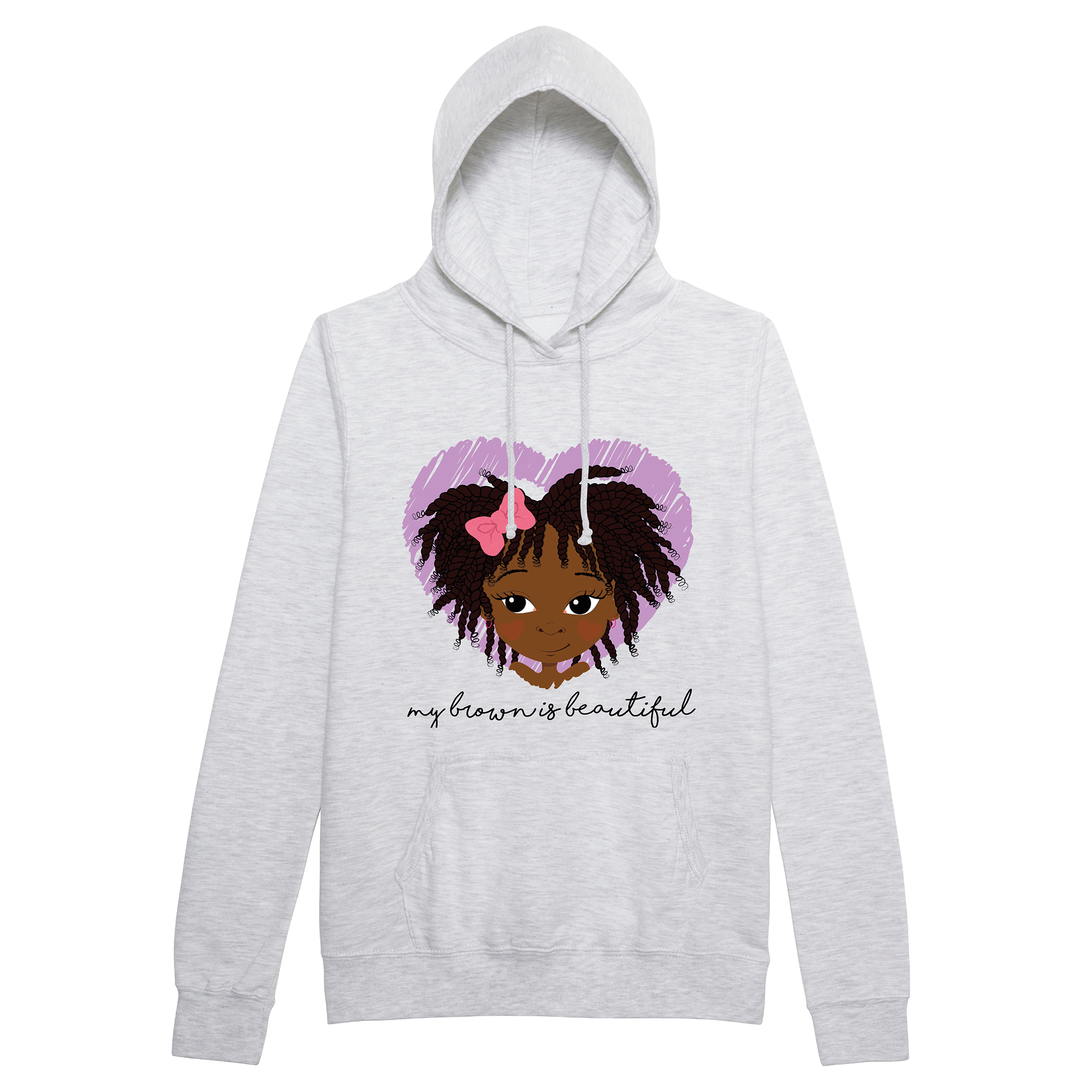 Zehra - My Brown is twist Adults Hoodie | Fefus Designs