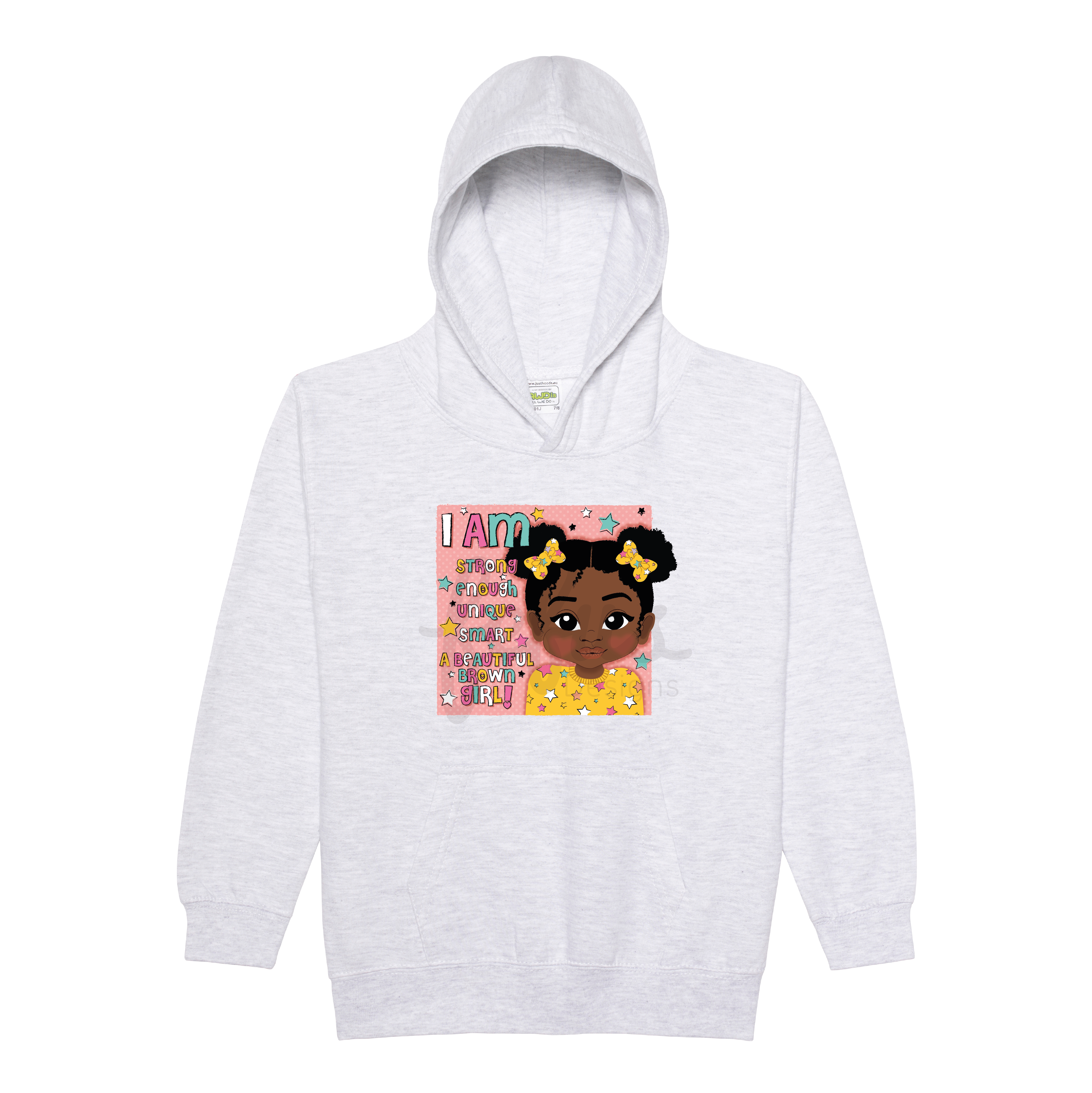 Black Girl Affirmation Hoodie - FDG31 | Fefus Designs