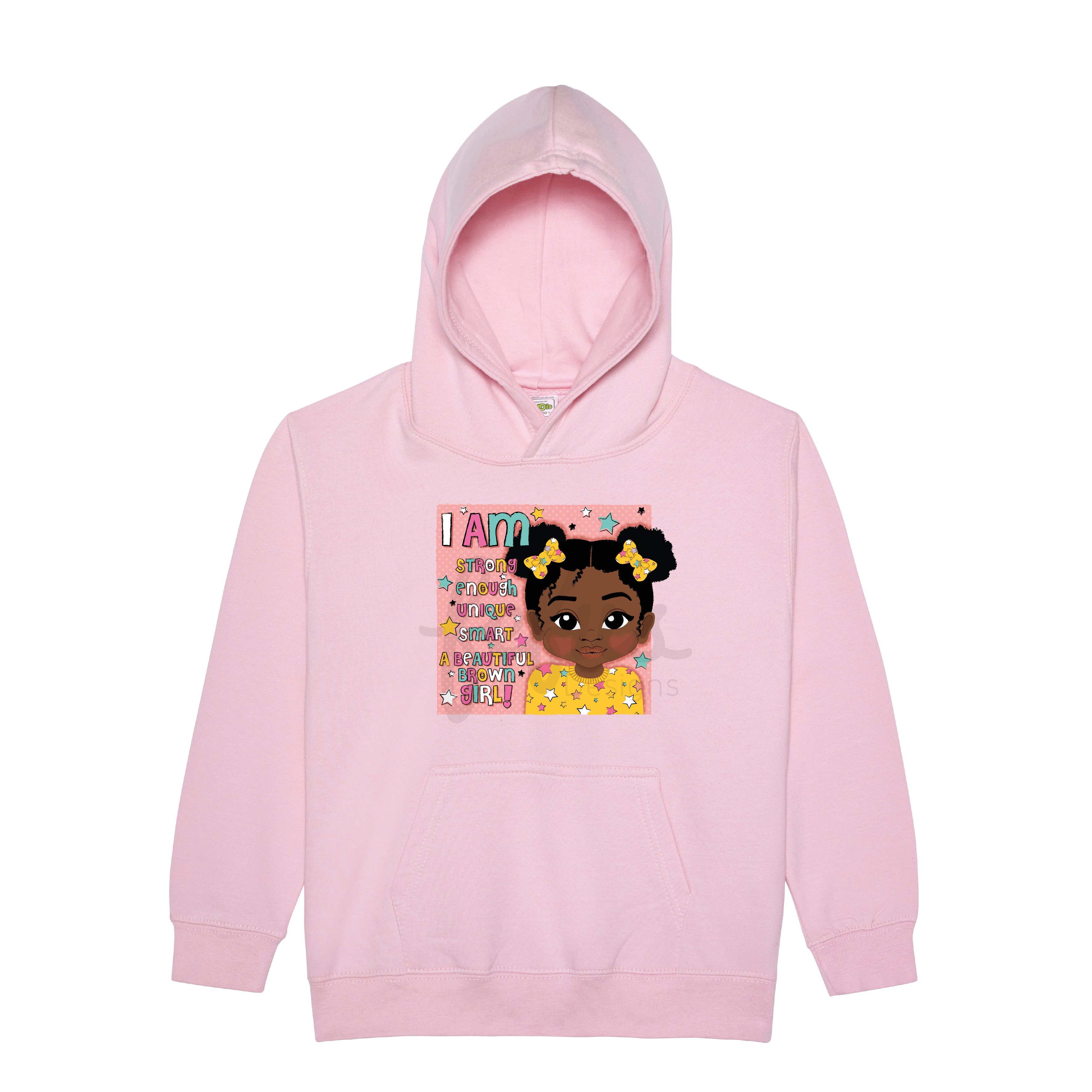 Black Girl Affirmation Hoodie - FDG31 | Fefus Designs