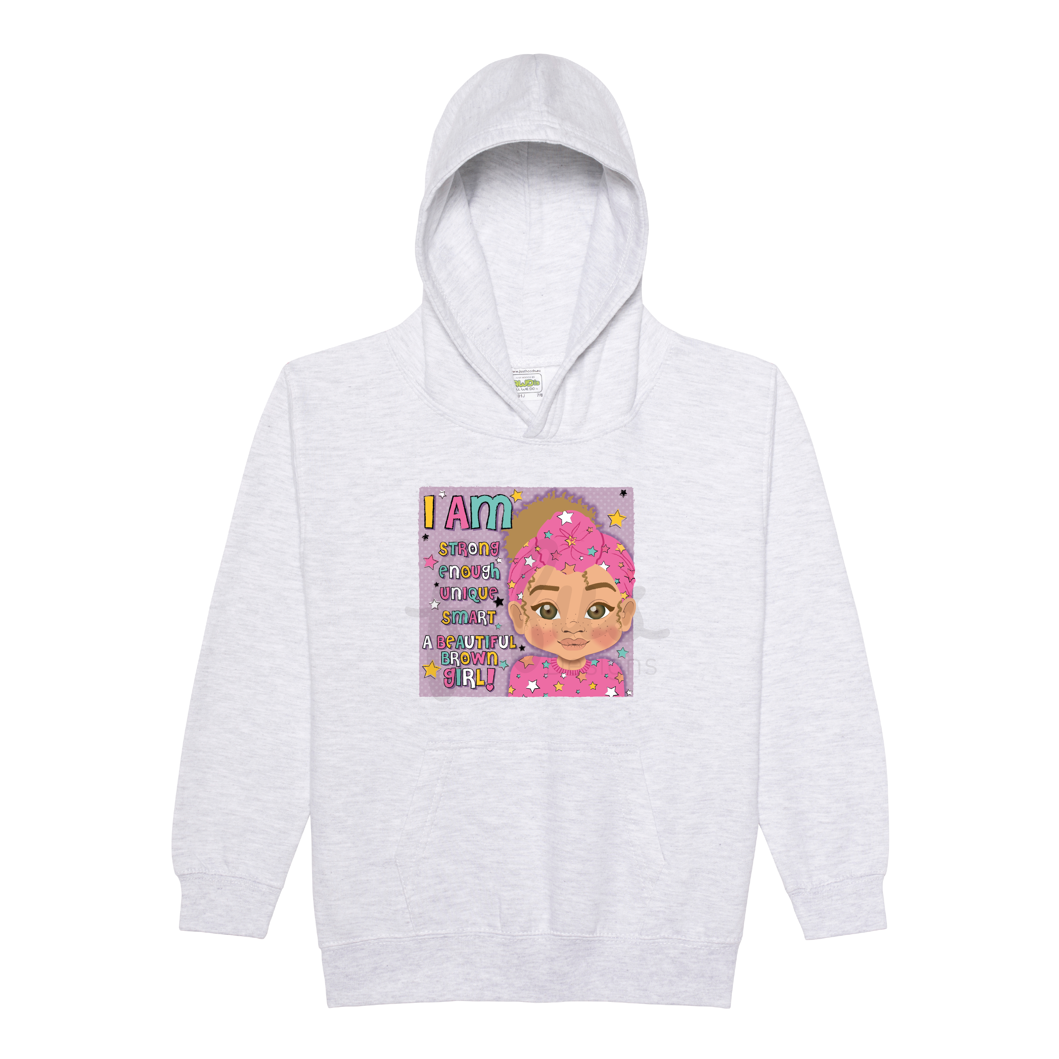 **NEW* Mixed Girl Affirmation Hoodie - FDG36 | Fefus Designs