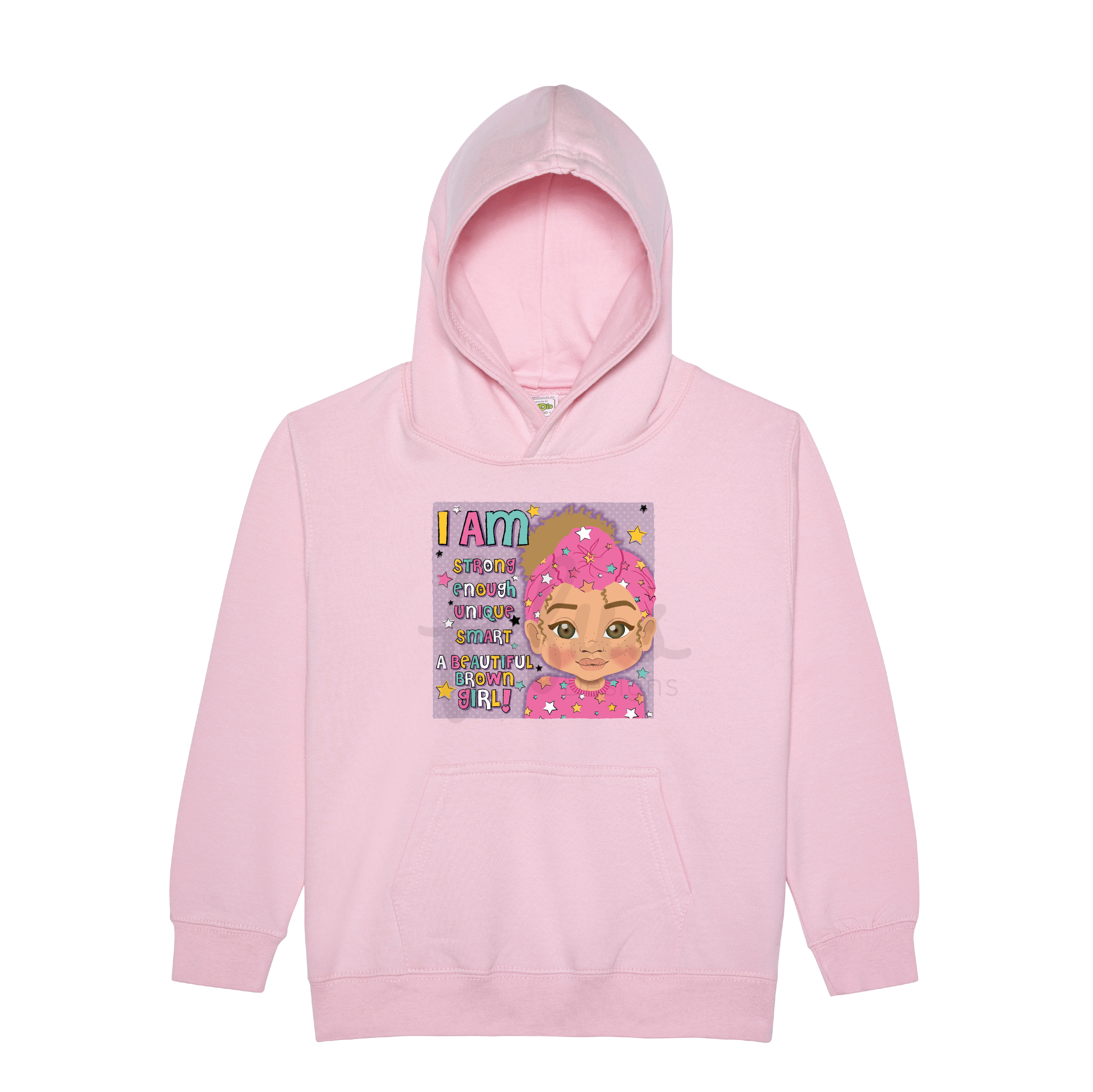 Mixed Girl Affirmation Hoodie - FDG36 | Fefus Designs